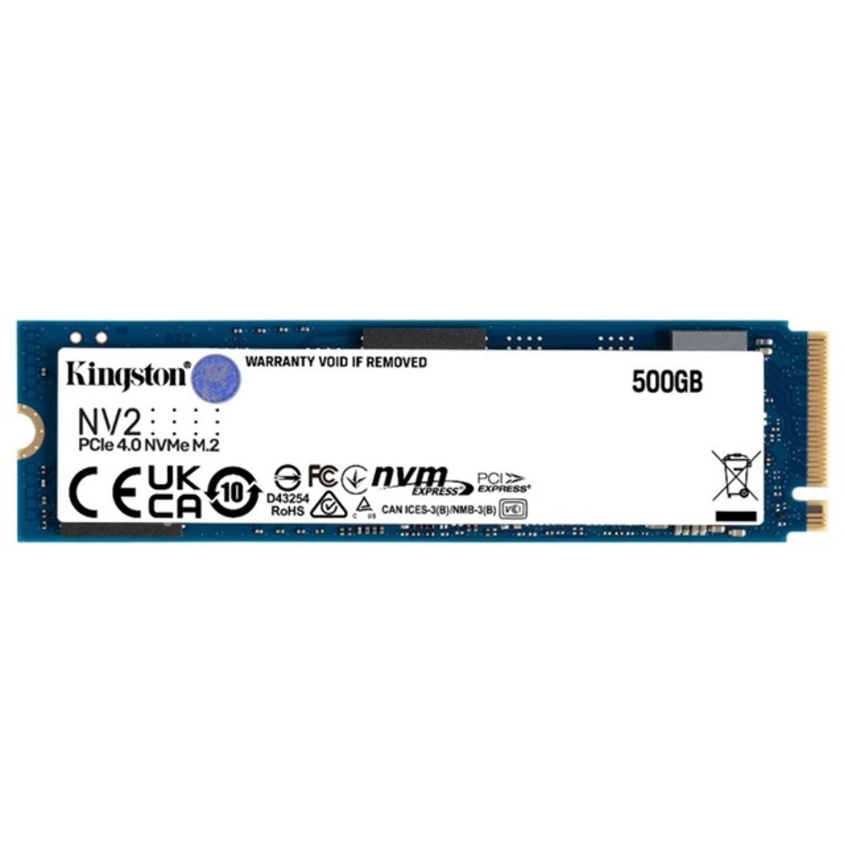 Disco SSD Kingston NV3 M.2 NVMe de 500 GB
