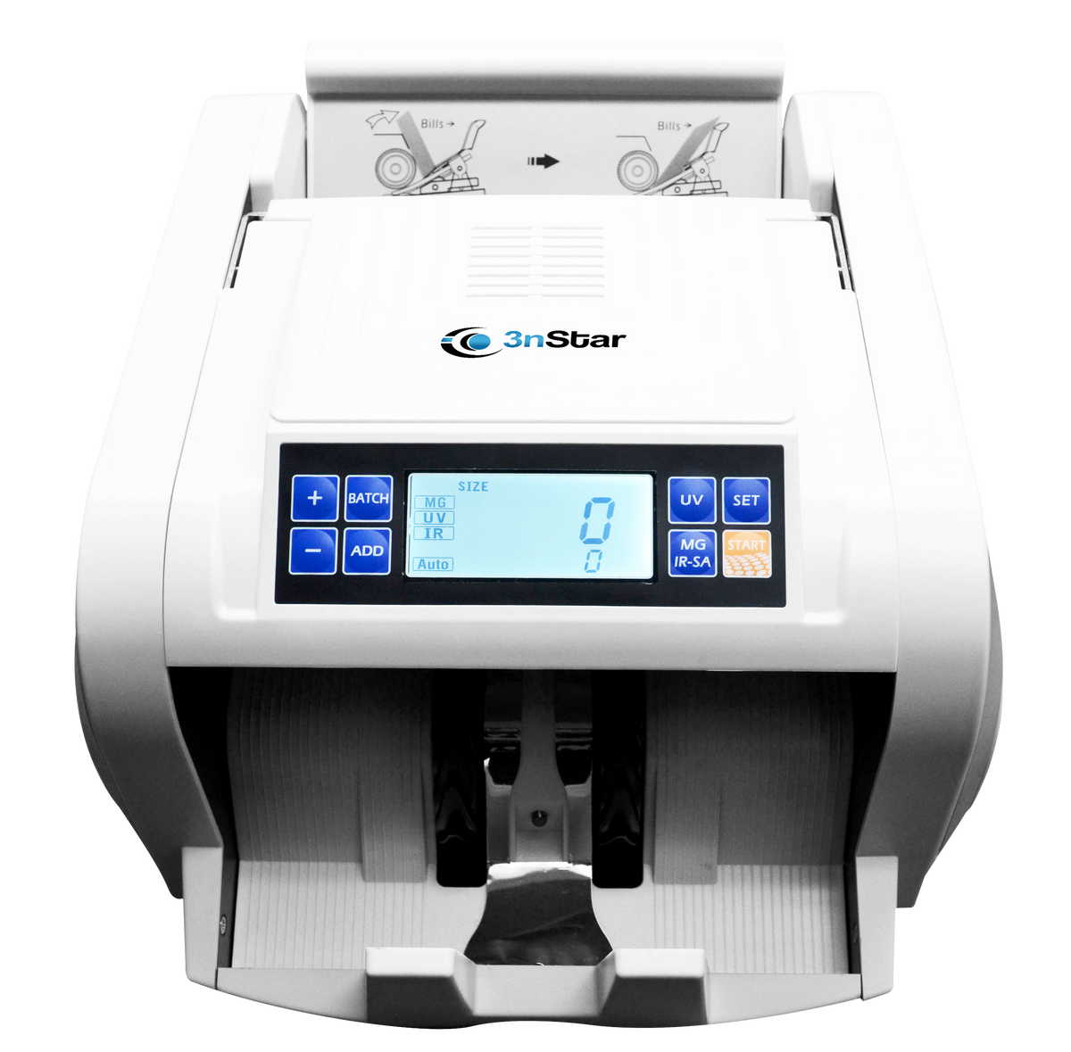 3nStar BC1005 - Contador de billetes con detector de billetes falsos