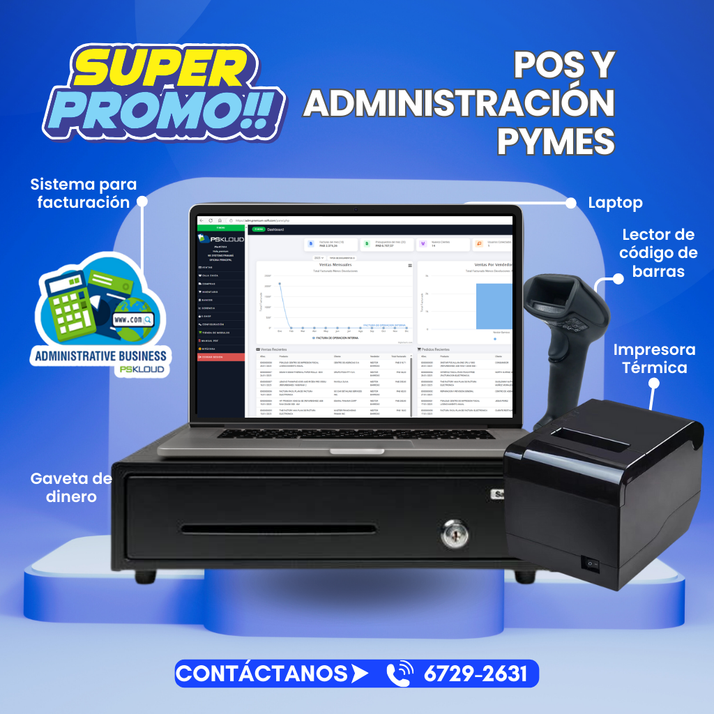 PROMO - POS Y ADMINISTRACION PARA PYMES