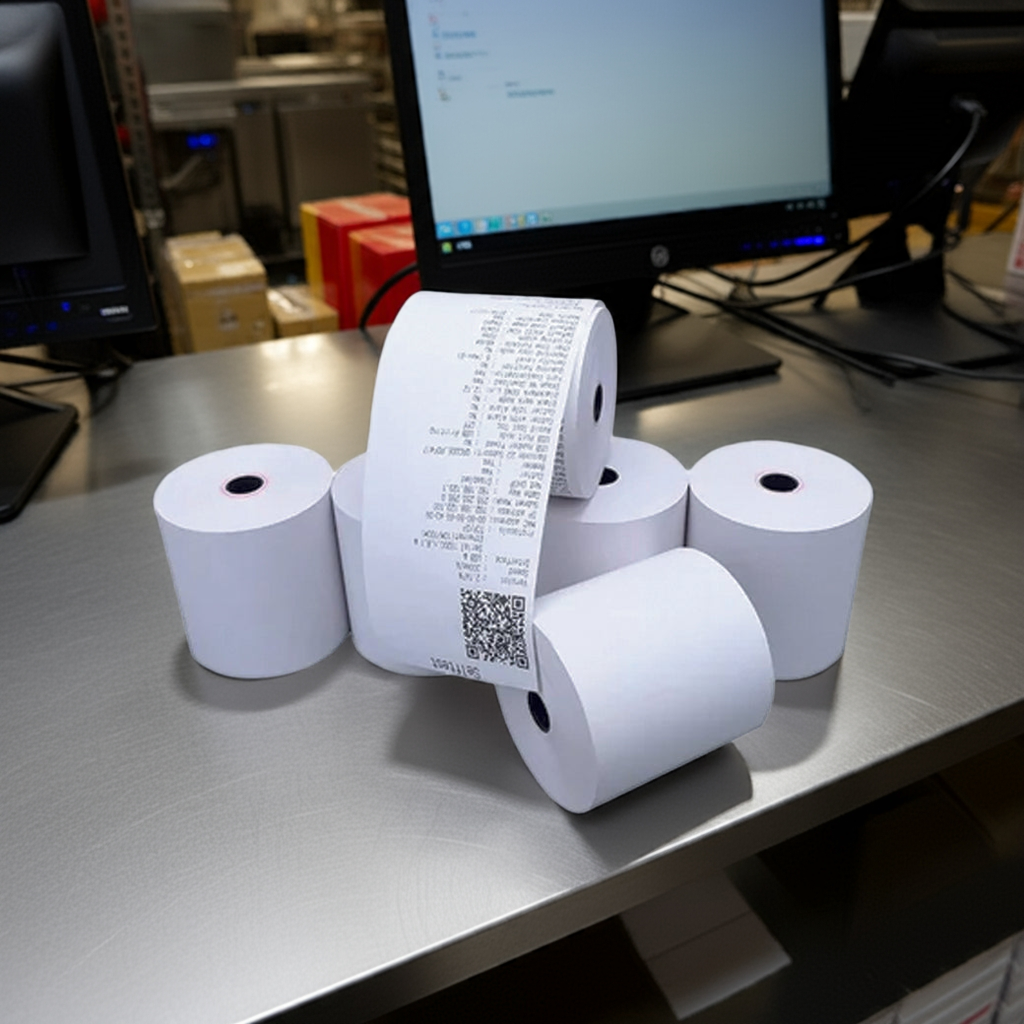 ROLLO DE PAPEL TERMICO 57MM X 50MM (PACK 20 UNDS)