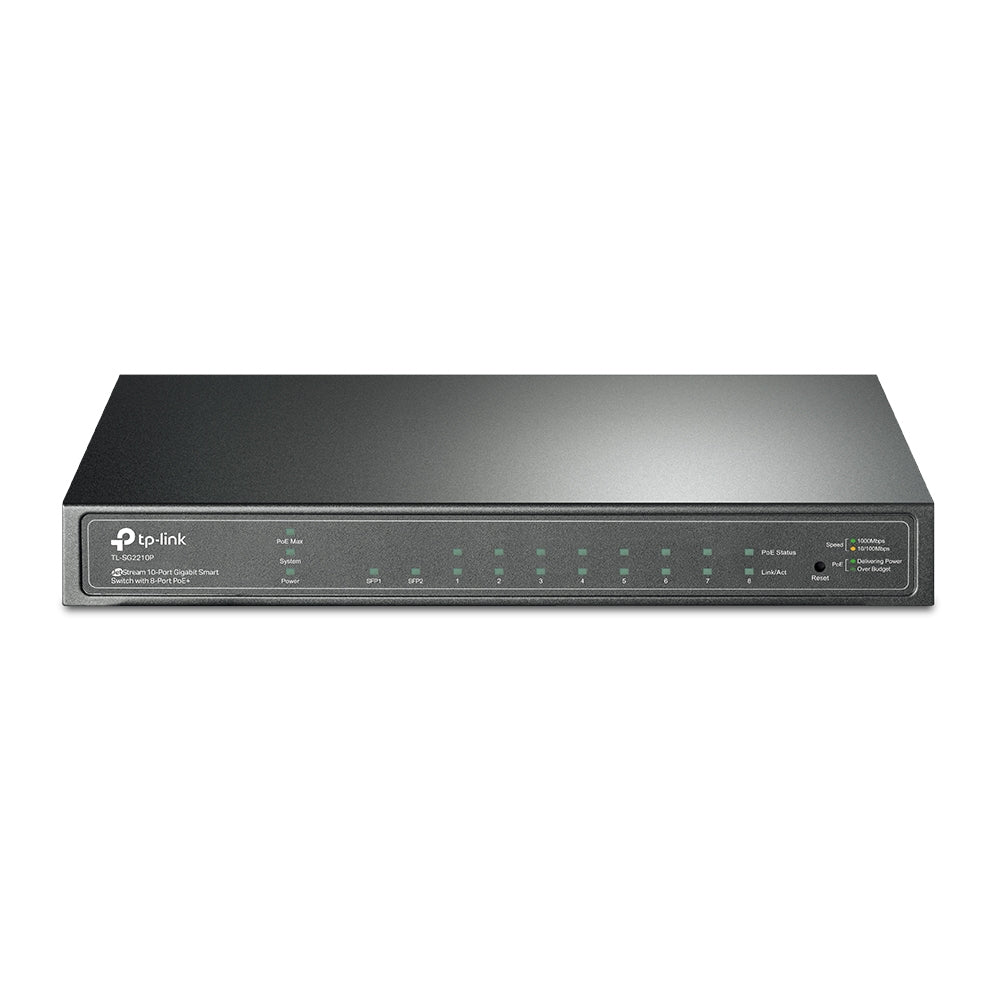 TP-Link TL-SG2210P - Switch PoE administrable 8 puertos Gigabit