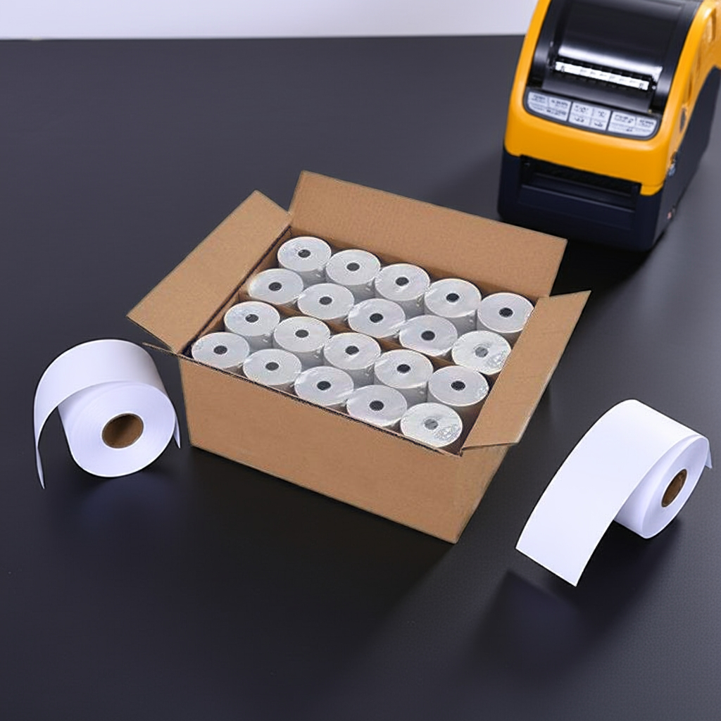 ROLLO DE PAPEL TERMICO 57MM X 37MM (CAJA 100 ROLLOS)
