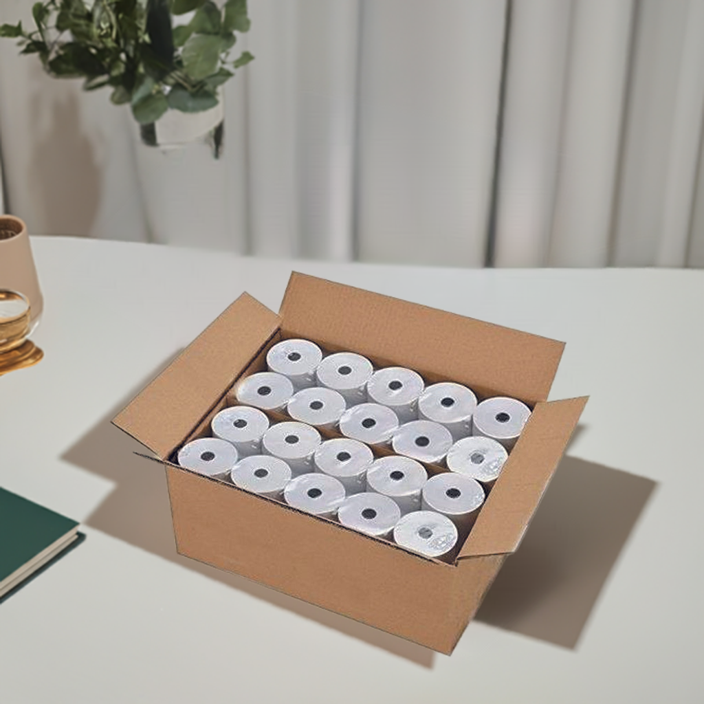 ROLLO DE PAPEL TERMICO 57MM X 50MM (CAJA)