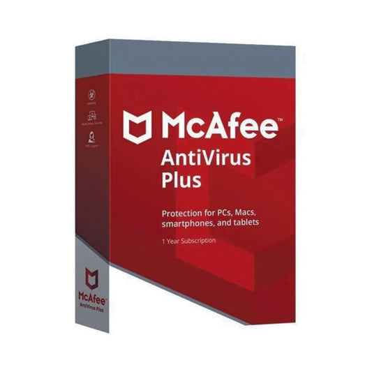 MCAFEE ANTIVIRUS PLUS 1 LICENCIA 1 AÑO