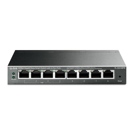 TP-Link TL-SG108PE - Switch PoE 8 puertos Gigabit