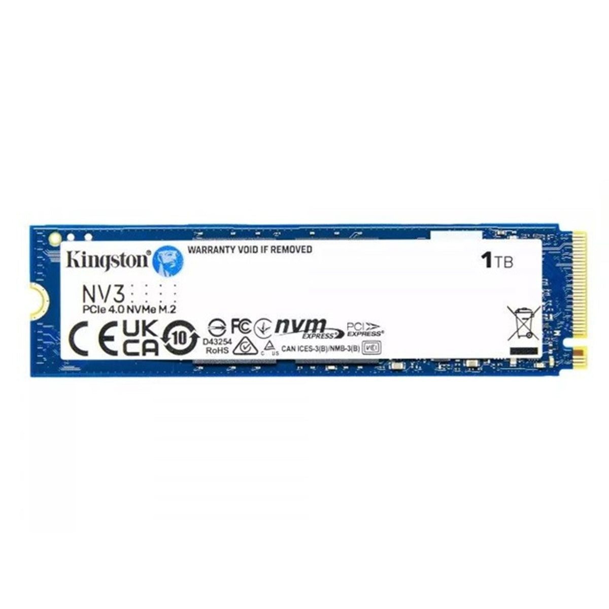 Disco SSD Kingston NV3 M.2 NVMe de 1 TB