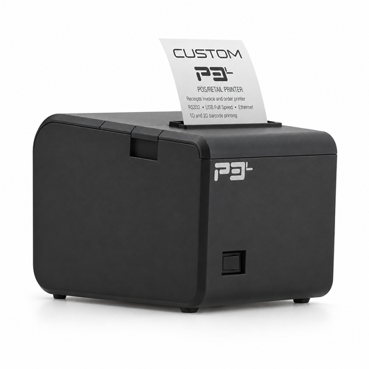 Custom P3L - Impresora térmica de recibos 80 mm USB, Ethernet y serial