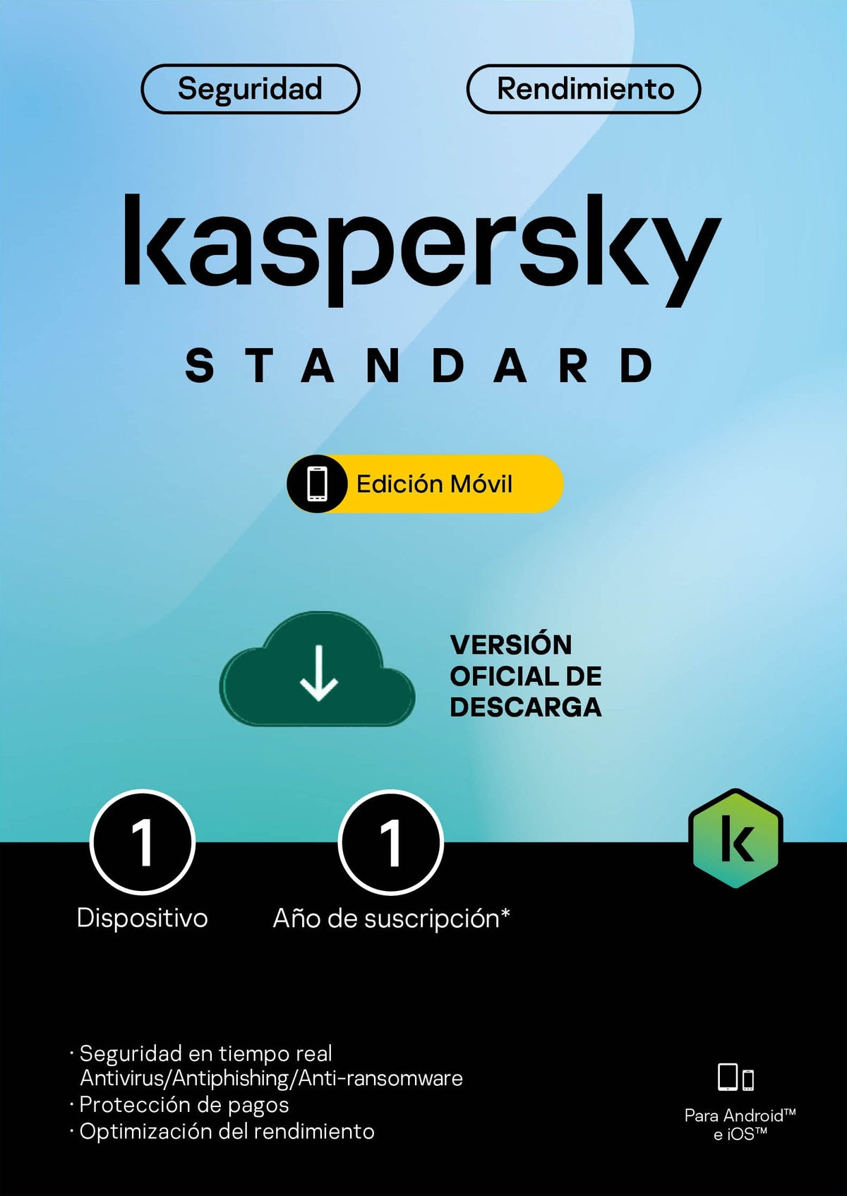 Kaspersky para Android, antivirus para celular