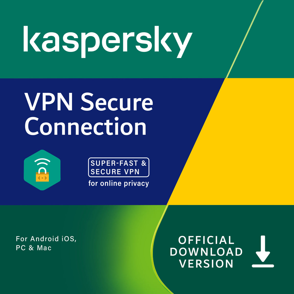 Kaspersky VPN Secure Connection para 5 dispositivos