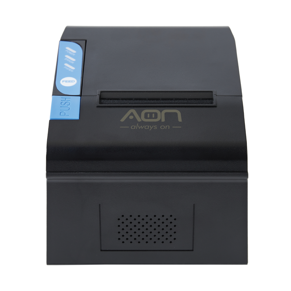 AON PR-200 impresora térmica vista lateral