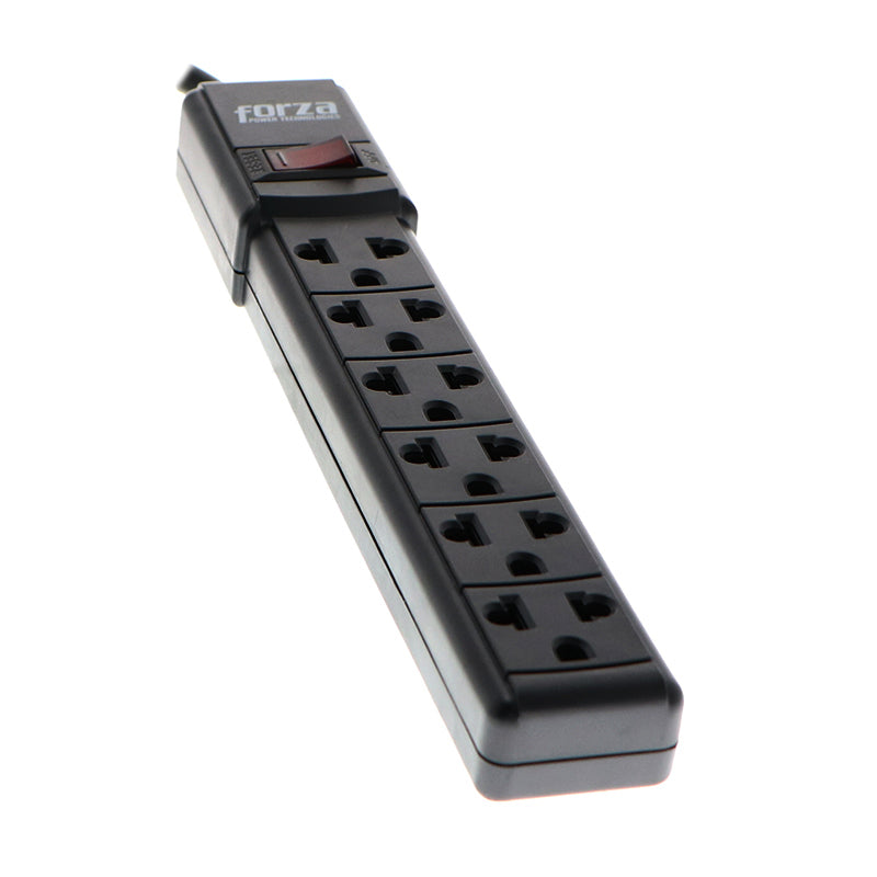 Regleta Forza PS-001B vista lateral con interruptor