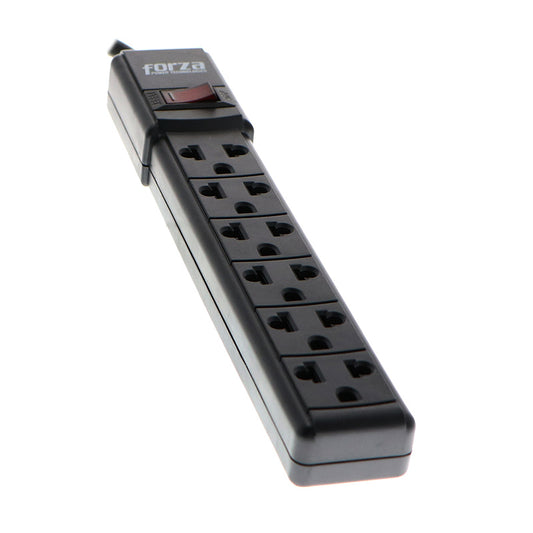Regleta Forza PS-001B vista lateral con interruptor
