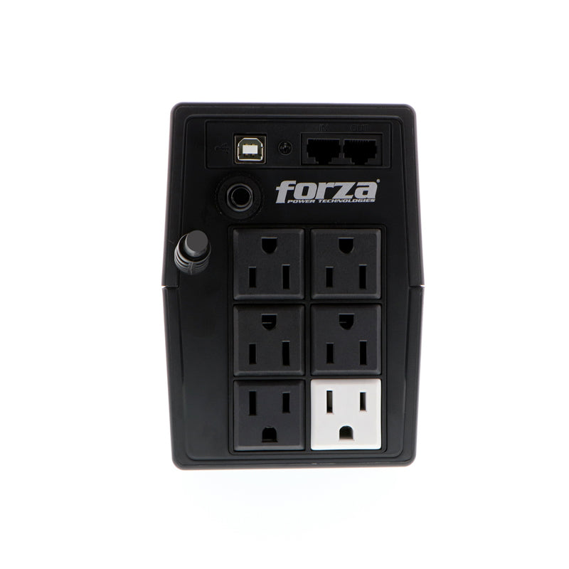 Forza SL-801UL vista trasera con 6 tomas