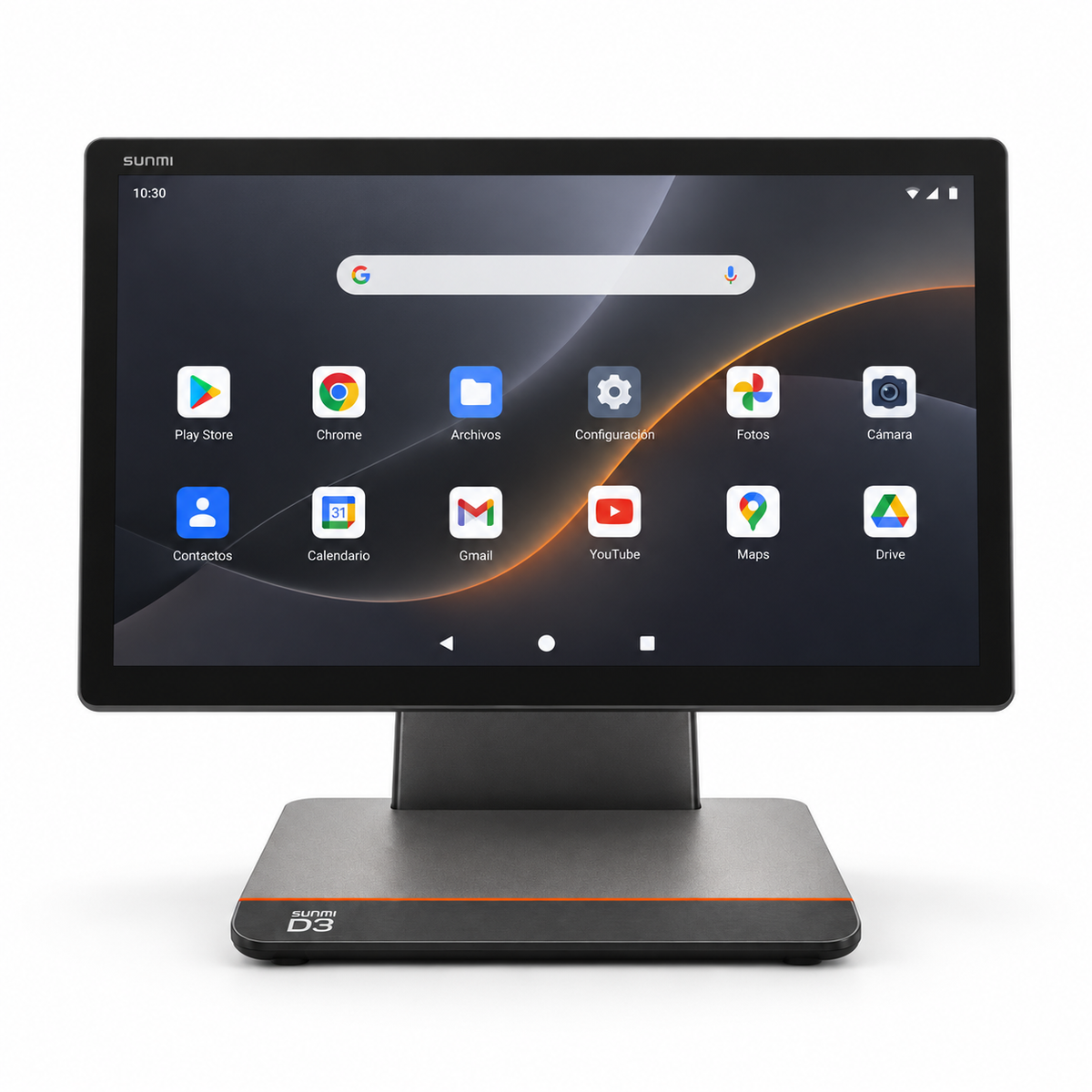 Sunmi D3 - Terminal POS Android de escritorio con una pantalla