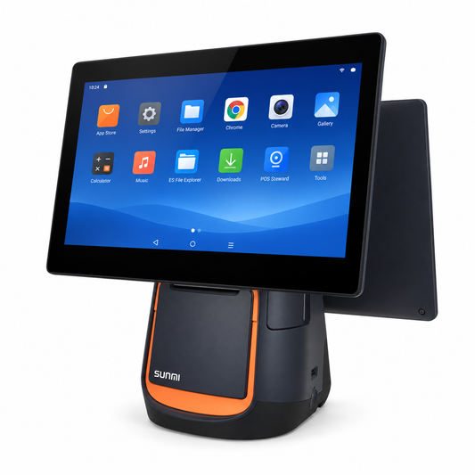 SUNMI T2s TERMINAL POS ANDROID CON IMPRESORA DE 80 MM