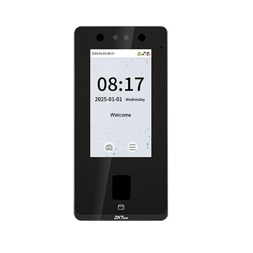 ZKTeco SenseFace 4A - Reloj marcador de rostro y huella