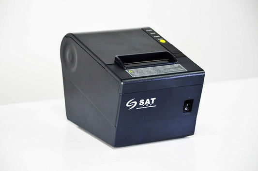 SAT PCS 38T - Impresora térmica de recibos 58 y 80 mm, 3 puertos