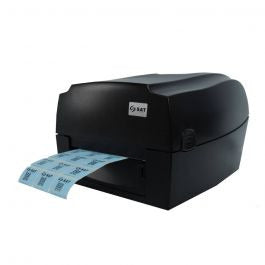SAT PCS TT448 - Impresora de etiquetas 4" térmica dual, 3 puertos