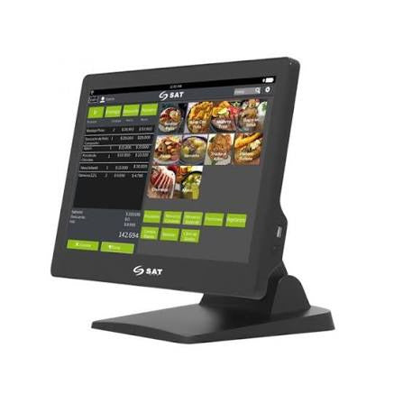 SAT PCS - Terminal POS todo en uno 15", Celeron J4125, 8 GB/128 GB SSD