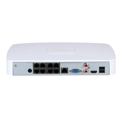 Dahua NVR4116-8P-4KS3 - Grabador NVR 16 canales, 8 PoE, 4K