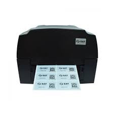 SAT PCS TT448 - Impresora de etiquetas 4" térmica dual, 3 puertos