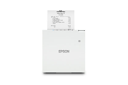 Epson TM-m30III imprimiendo recibo