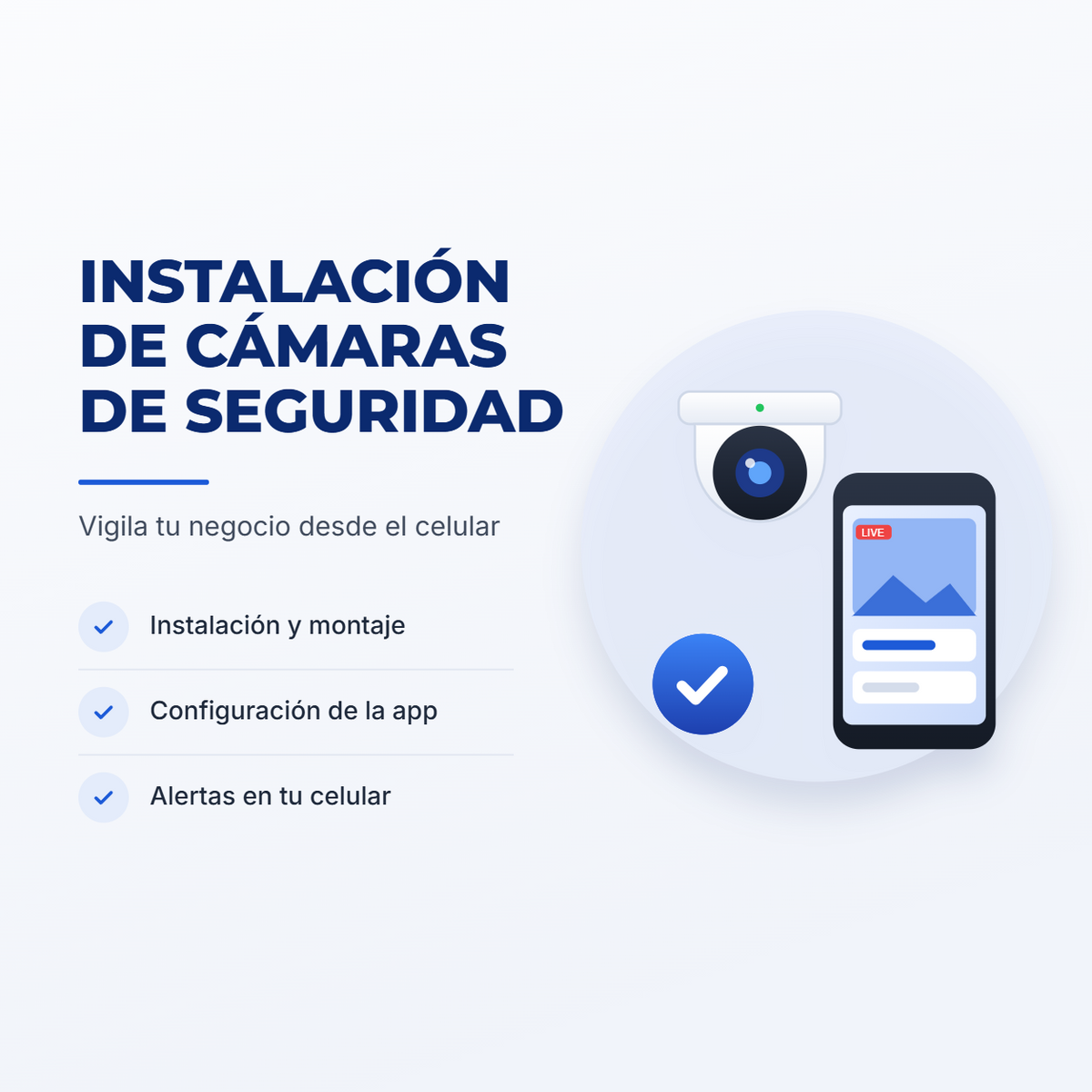 Instalación de cámaras de seguridad - NK Systems