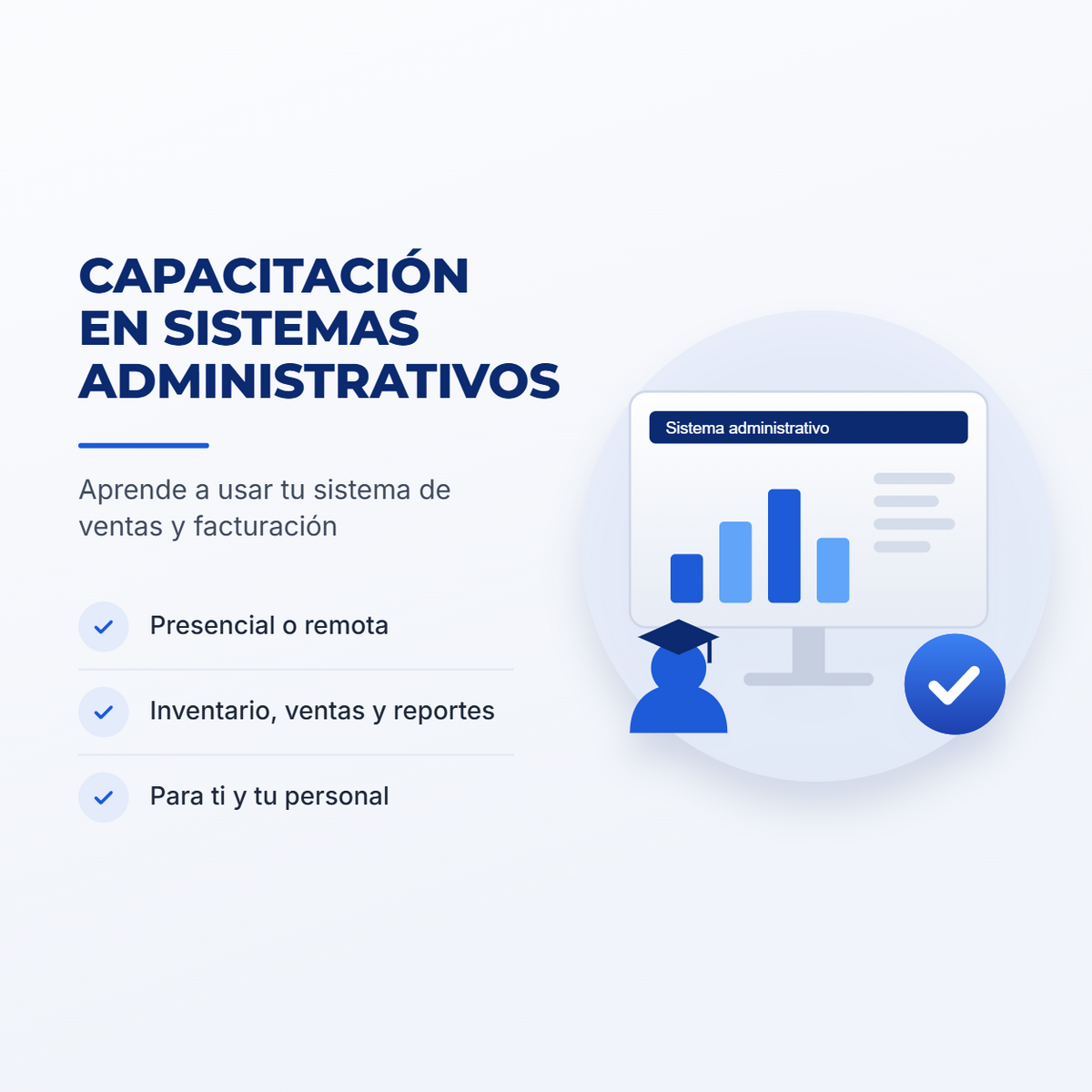 Capacitación en sistemas administrativos - NK Systems