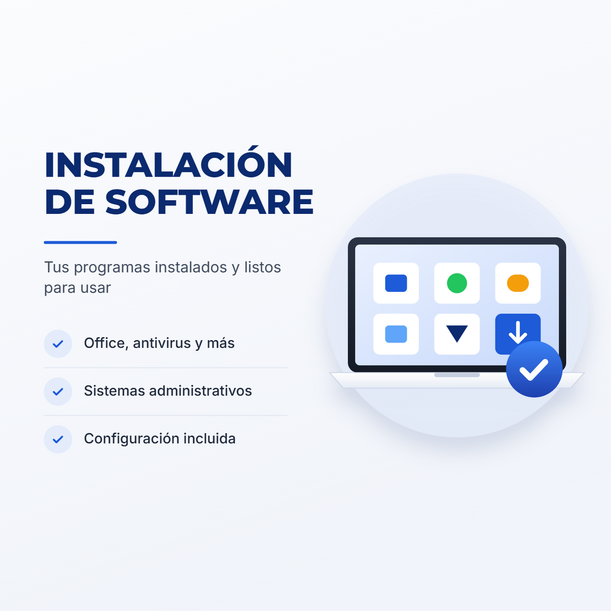 Instalación de software - NK Systems