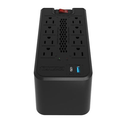 Forza FVR-1221USB - Regulador de voltaje 1200 VA con 8 tomas y 2 USB - imagen 1