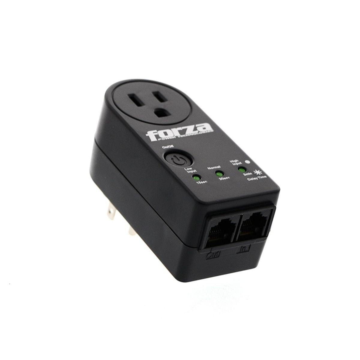 Forza FVP-1201N - Supresor de picos 1 toma con protección RJ45 - imagen 1