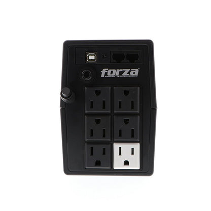 Forza SL-601UL - UPS interactivo 600 VA / 360 W con 6 tomas - imagen 4